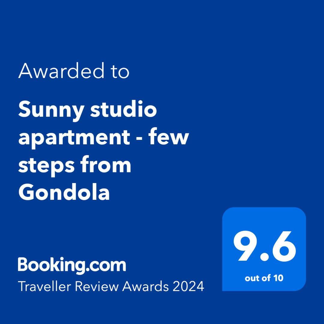 Sunny Studio Apartment - Few Steps From Gondola Bansko Exterior foto